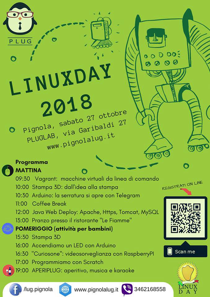Linux Day 2018 - Selvaggio Web
